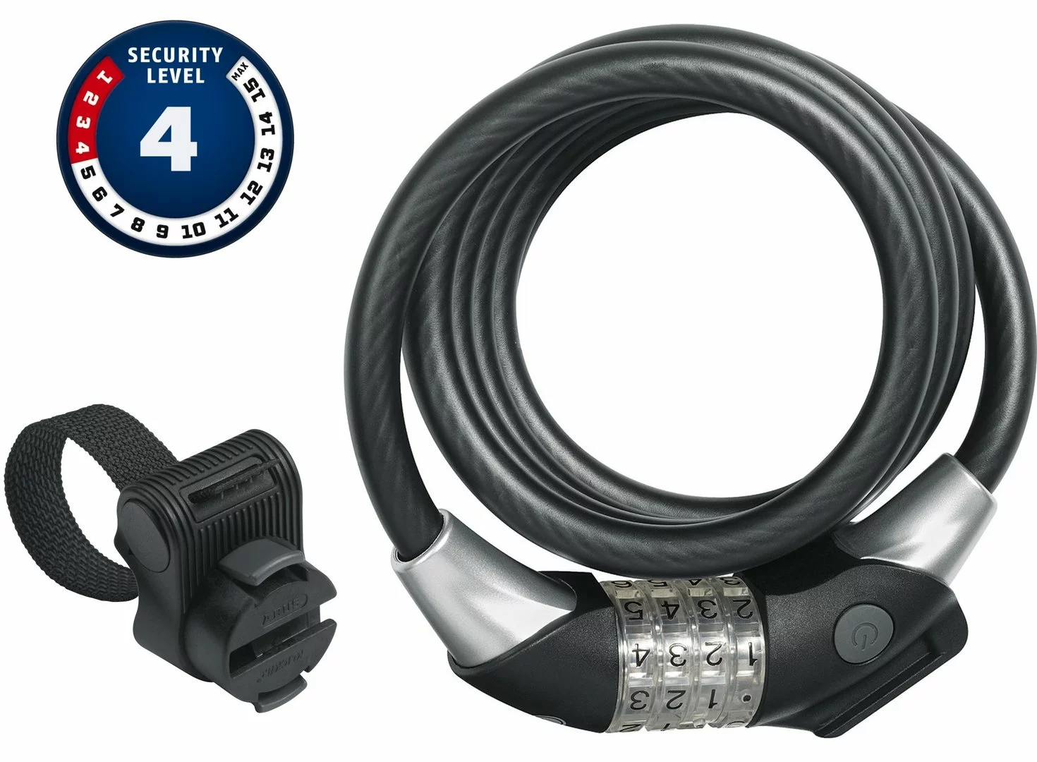 ABUS Raydo Pro 1450/185 Incl. TexKF-Klick-Fix Rahmenhalter 1 ABUS Raydo Pro 1450/185 Incl. TexKF-Klick-Fix Rahmenhalter