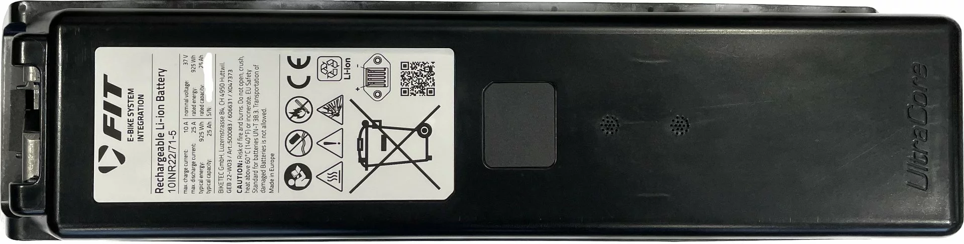 Bulls Biketec Akku Rahmenversion-Evo Ultracore Im Unterrohr Ab 2021 36V / 25,0Ah = 925Wh Für FIT – Bild 3