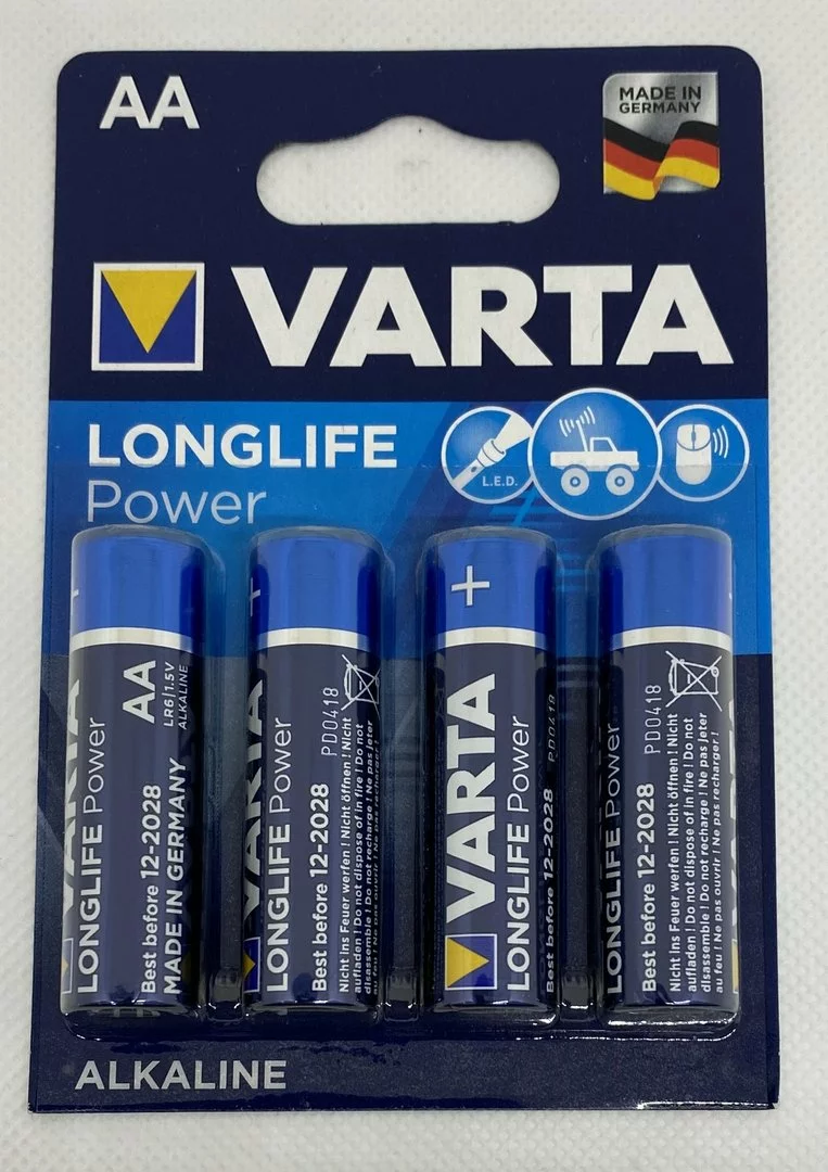 Varta Mignon High Energy (LR6, AA, AM3) Stückpreis ! 1 Packung = 4 Stück 1 Varta Mignon High Energy (LR6, AA, AM3) Stückpreis ! 1 Packung = 4 Stück