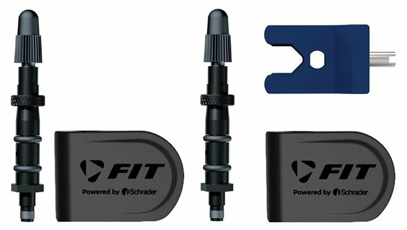 Biketec Reifendrucksensor FIT SV / Französisch / Presta / Sclaverand 2er Set VR Und HR 2 Biketec Reifendrucksensor FIT SV / Französisch / Presta / Sclaverand 2er Set VR Und HR – Bild 2