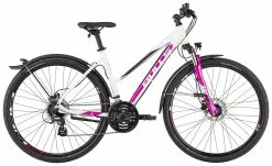 Bulls Cross Bike Street 2021 -Fahrradzubehör Verkäufe 2023 Bulls Crossbike Street Disc 2021 Damen Trapez metallic off white weiss pink purple 501 68244 68348 68354