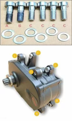 Bulls Motorschrauben Für Modelle Mit Brose MAG-Motor 2019/2020/2021 M8 6er Set