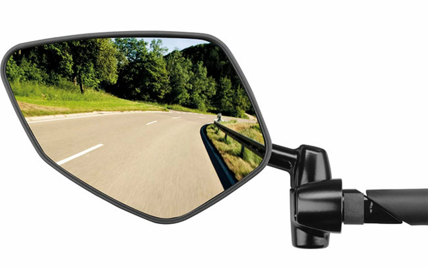 Bumm Spiegel Cycle-Star-E 5-eckig Mit Gelenk (913/712VLGE) Nur Für Lenkerende 14,5mm 2 Bumm Spiegel Cycle-Star-E 5-eckig Mit Gelenk (913/712VLGE) Nur Für Lenkerende 14,5mm – Bild 2