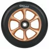 Chilli Pro Scooter Ersatzrolle Wheel Turbo 110mm Black PU / Gold Core