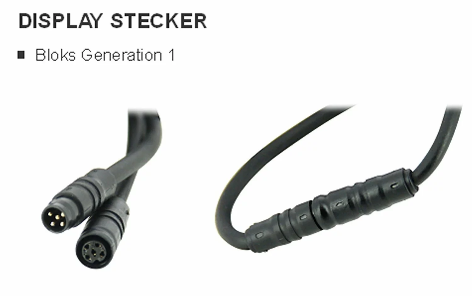 Brose Displaykabel Ab 2019 (mit Externer Wake-Leitung) Bloks Gen.1 M. Connect-C Anschl. Länge:1390mm 4 Brose Displaykabel Ab 2019 (mit Externer Wake-Leitung) Bloks Gen.1 M. Connect-C Anschl. Länge:1390mm – Bild 4