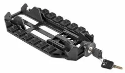 Fuxon Monkeyload-T Korb A-Cross Querkorb Engmaschig Schwarz -Fahrradzubehör Verkäufe 2023 Fuxon Carrymore Adapterplatte Monkeyload mit Schloss einzeln 051 21602a