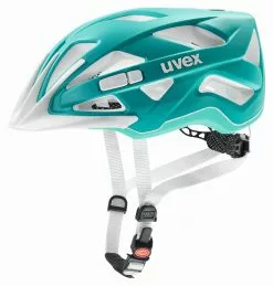 Uvex Active-CC 52-57cm / 56-60cm 12 Uvex Active-CC 52-57cm / 56-60cm -Fahrradzubehör Verkäufe 2023 Helm Uvex Actice CC teal matt 52 57cm 4043197296227 S4104270115