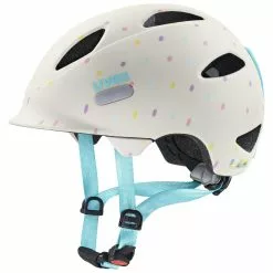 Uvex Oyo-Style 45-50cm / 50-54cm -Fahrradzubehör Verkäufe 2023 Helm Uvex Kinder Oyo Style egg dots matt weiss 45 50cm S4100470115 4043197339252