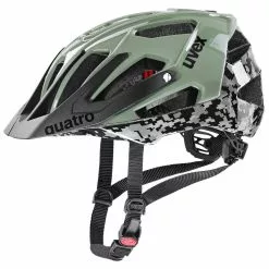 Uvex Quatro 52-57cm / 56-61cm -Fahrradzubehör Verkäufe 2023 Helm Uvex Quatro 2020 pixelcamo olive 56 61cm S4107753217 4043197336688