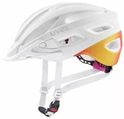 Uvex True-CC 52-55cm / 55-58cm -Fahrradzubehör Verkäufe 2023 Helm Uvex True CC white peach matt 52 55cm S4100540315 4043197337012