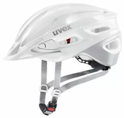 Uvex True 52-55cm / 55-58cm -Fahrradzubehör Verkäufe 2023 Helm Uvex True white silver 52 55cm S4100530615 4043197346502