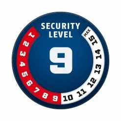 ABUS Bordo Combo 6100/90 New Black Mit SH-Halter -Fahrradzubehör Verkäufe 2023 Level9