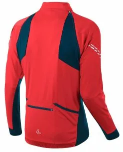 Loeffler Löffler San Remo-2 Windstopper Softshell Light Zip-Off 24573 -Fahrradzubehör Verkäufe 2023 Loeffler Herren BIKE ZIP OFF JACKET SAN REMO 2 Windstopper light red deep water 24573 554 2022 2023a