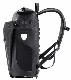 ORTLIEB Vario-PS-High-Vis QL2.1 Tasche Mit Rucksackfunktion Black-reflex -Fahrradzubehör Verkäufe 2023 Ortlieb Vario PS High Vis QL2.1 F7716 black schwarz 4013051055673 side opened