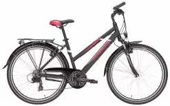 Pegasus Avanti 2018 21-Gang -Fahrradzubehör Verkäufe 2023 Pegasus Avanti 2018 26 Zoll Damen Trapez schwarz matt pink matt 576 74138