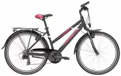 Pegasus Avanti 2019 21-Gang -Fahrradzubehör Verkäufe 2023 Pegasus Avanti 2019 26 Zoll Damen Trapez schwarz matt weiss pink 596 74138 596 74144