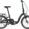 Pegasus Easystep 7 Alu Faltrad 7-Gang Nabenschaltung 20 Zoll Schwarz-rot
