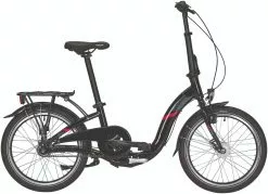 Pegasus Easystep 7 Alu Faltrad 7-Gang Nabenschaltung 20 Zoll Schwarz-rot