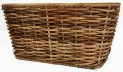 Pegasus Tourina Vorderrad-Korb Geflochten-breit Braun ***