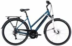 Pegasus Piazza-Disc 2022 21-Gang -Fahrradzubehör Verkäufe 2023 Pegasus Piazza Disc 2022 21 Gang Kettenschaltung Scheibenbremsen Damen Trapez dark petrol matt white blau weiss 636 83345 83350