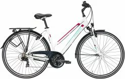 Pegasus Piazza 2020/2021 21-Gang -Fahrradzubehör Verkäufe 2023 Pegasus Piazza 2020 21 Gang Damen Trapez weiss rot gruen 526 00645 00650 00653