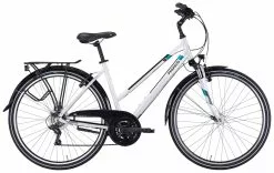 Pegasus Piazza 2022 21-Gang -Fahrradzubehör Verkäufe 2023 Pegasus Piazza 2022 21 Gang Damen Trapez metallic off white weiss tuerkis petrol 636 00745 00750 00755