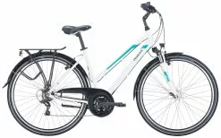 Pegasus Piazza 2023 21-Gang -Fahrradzubehör Verkäufe 2023 Pegasus Piazza 2023 21 Gang Damen Trapez metallic off white weiss tuerkis 505 15645 15650 15655
