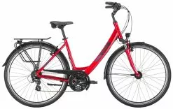 Pegasus Solero SL 2023 24-Gang -Fahrradzubehör Verkäufe 2023 Pegasus Solero SL 2023 24 Gang Damen Wave Tiefeinstieg chrome crimson red rot 505 30245 30250 30255
