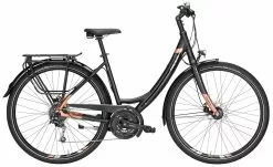 Pegasus Tecaro SL 2018 27-Gang -Fahrradzubehör Verkäufe 2023 Pegasus Tecaro SL Disc 2018 27 Gang Damen Wave schwarz matt kupfer 586 66045 586 66050 586 66055