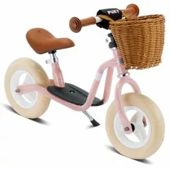 Puky LR M-Classic Mit Korb -Fahrradzubehör Verkäufe 2023 Puky Laufrad LR M Classic mit Korb retro rose 4094 4015731040948