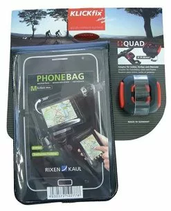 Rixen & Kaul Smartphone-Tasche Klickfix IPhonebag Gr.M -Fahrradzubehör Verkäufe 2023 Rixen und Kaul KickFix Phonebag M Quad Smartphone Tasche 2708 4030572102778c