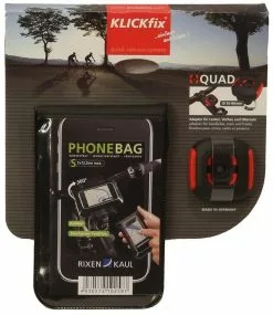 Rixen & Kaul Smartphone-Tasche Klickfix IPhonebag Gr. S -Fahrradzubehör Verkäufe 2023 Rixen und Kaul KickFix Phonebag S Quad Smartphone Tasche 2706 4030572102587d