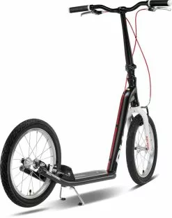 Puky Joker 16 Zoll -Fahrradzubehör Verkäufe 2023 Roller Scooter Puky Joker 16 Zoll schwarz weiss 5631 4015731056314d