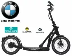 BMW X2City E-Scooter 12 BMW X2City E-Scooter -Fahrradzubehör Verkäufe 2023 Scooter E Roller BMW X2City Pedelec black matt KW074 DDM599