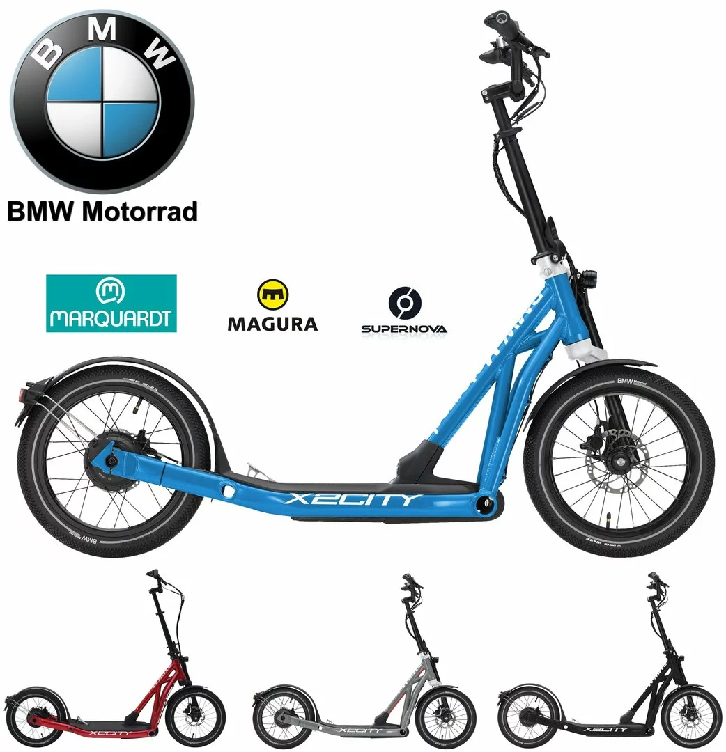 BMW X2City E-Scooter 1 BMW X2City E-Scooter