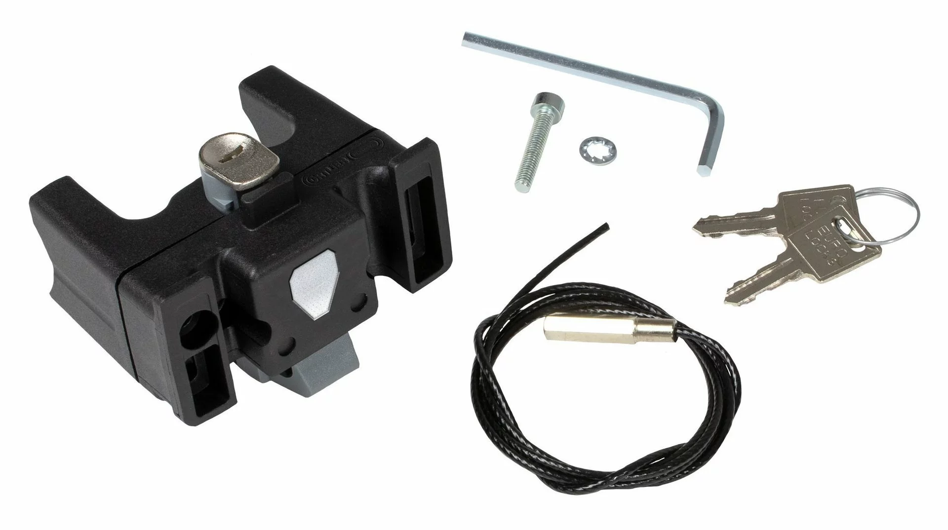 ORTLIEB Ultimate-6 Montageset Mit Schloss 1 ORTLIEB Ultimate-6 Montageset Mit Schloss